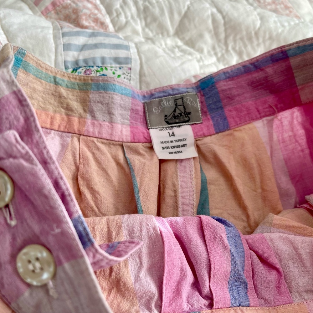 Pastel Plaid Women's Skirt - Picture 6 of 6